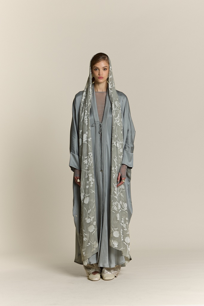 Soft Floral Grey