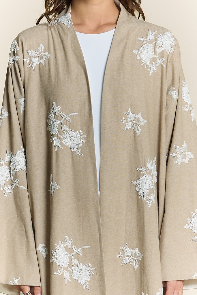 Bold Floral White