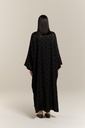 Velvet Polka Black 