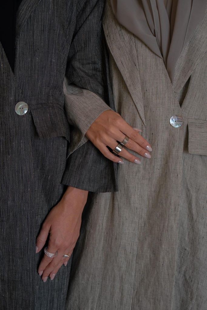 Signature Linen Jacket Beige