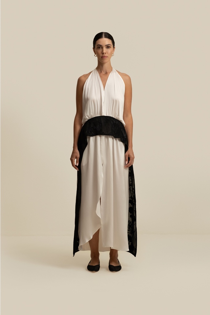 Soft Petal White Dress