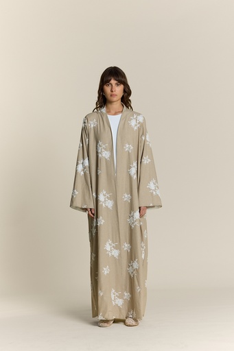 Bold Floral White